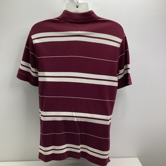 Tommy Hilfiger Mens Striped Polo Size Medium (Preowned) - Picture 2 of 3